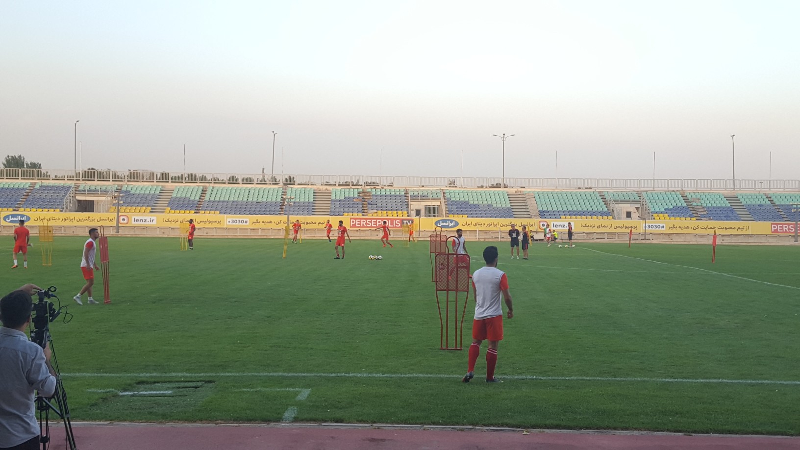 گزارش تمرین تیم فوتبال پرسپولیس / حضور تاج در تمرین سرخ پوشان