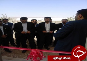 افتتاح گلخانه در شهرک گلخانه‌ای باغملک