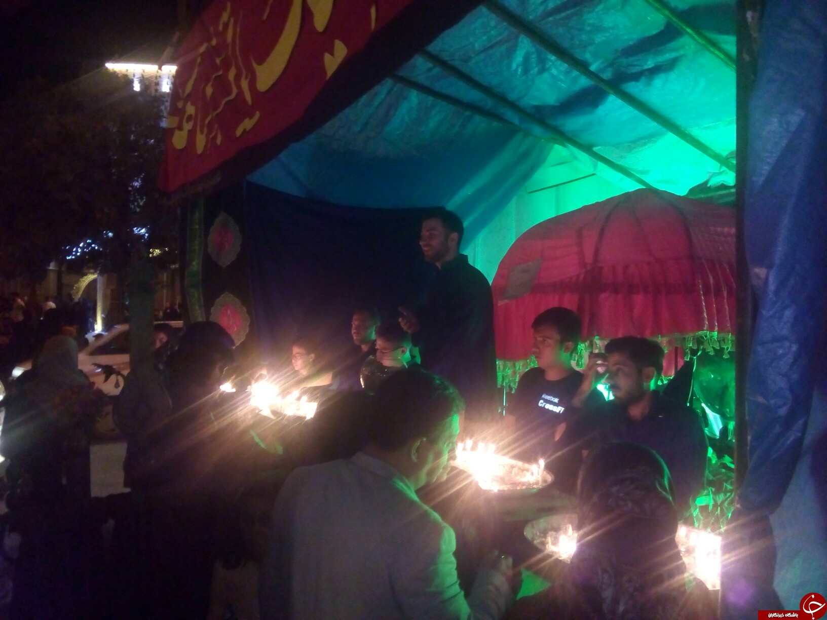 مراسم شام غریبان کاروان امام حسین(ع) در همدان + تصاویر