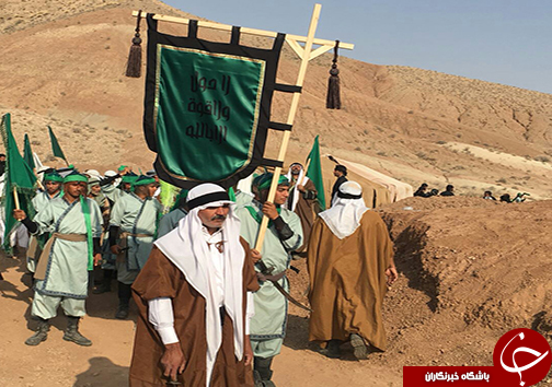 وفادارای حضرت عباس (ع) به امام حسین (ع) /برگزاری بزرگترین تعزیه میدانی کشور در صحرارود فسا