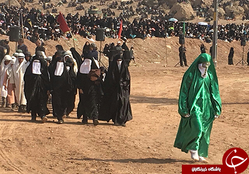 وفادارای حضرت عباس (ع) به امام حسین (ع) /برگزاری بزرگترین تعزیه میدانی کشور در صحرارود فسا