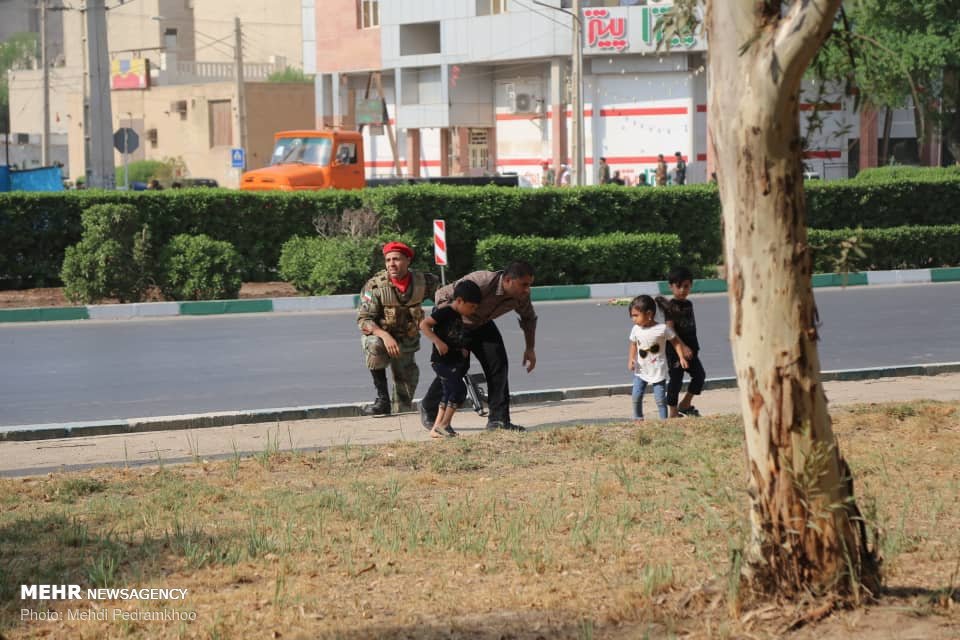 تصاویر منتشر شده از محل حمله تروریستی اهواز