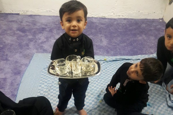 بیعت زیبای کوچولوها با سید الشهدا/در هیئت عزاداران خردسال چه می&zwnj;گذرد؟+تصاویر