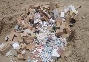 معدوم سازی اقلام آرایشی تاریخ مصرف گذشته در سمنان