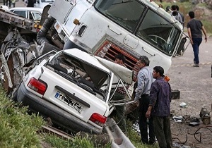 تصادف مرگبار در محور پلدختر به زانوگه