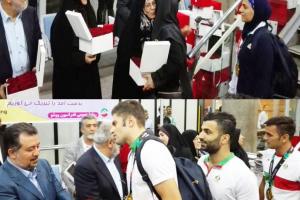 افتخارآفرینان کبدی، ووشو، تکواندو و قایقرانی وارد کشور شدند