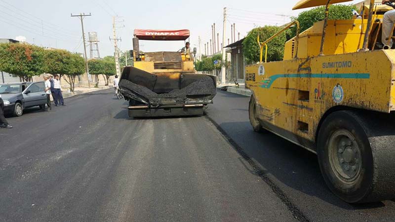 آسفالت 68هزار متر مربع از معابر آبدانان