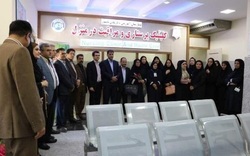 کلینیک پرستاری پیشگیری از بیماری&zwnj;های غیرواگیر دربم افتتاح شد