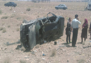 واژگونی عامل ۴۴ درصد تلفات حوادث جاده‌ای کرمان