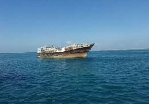 شناورسازی لنج باری غرق شده در بندر آبادان