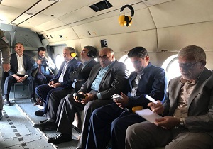 وزیر کشور وارد کرمانشاه شد
