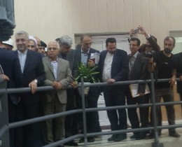 بهره برداری از نیروگاه برق آبی با حضور وزیر نیرو در گیلان