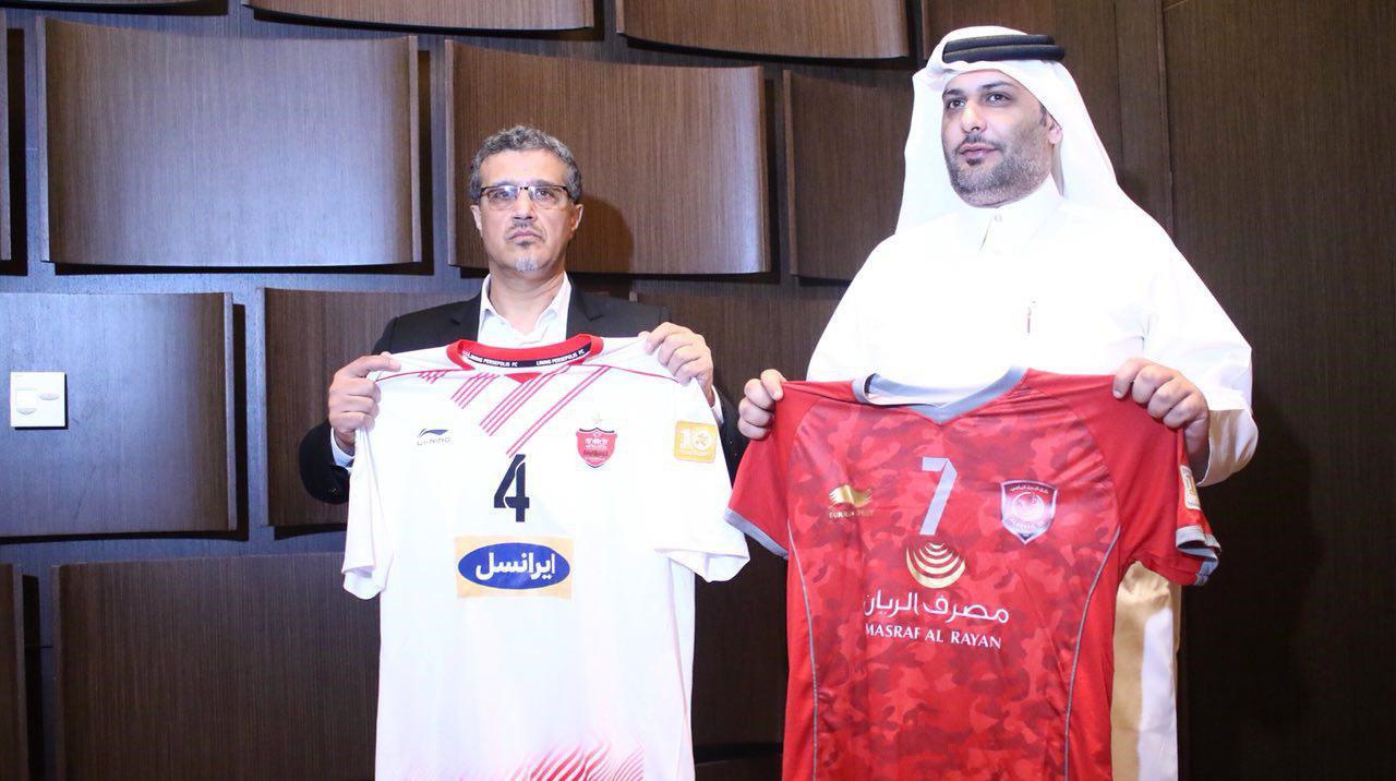 پرسپولیس مقابل الدحیل سفید می پوشد+عکس