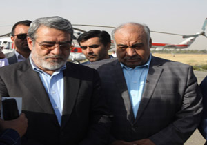 افتتاح 2000 واحد زلزله زده ثلاث باباجانی با حضور وزیر کشور