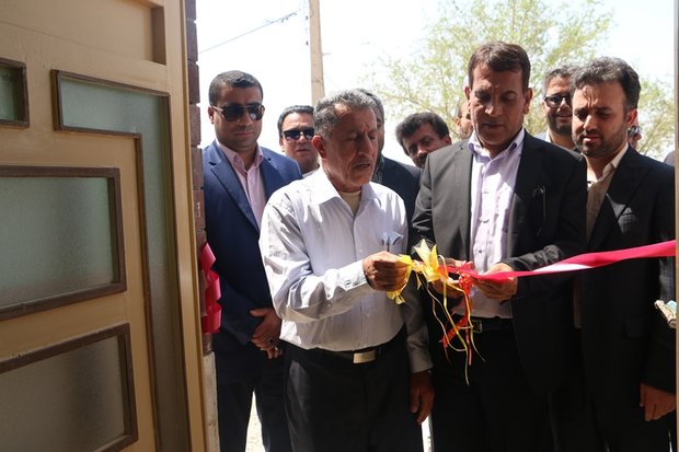 افتتاح خانه بهداشت روستای گاوسفید