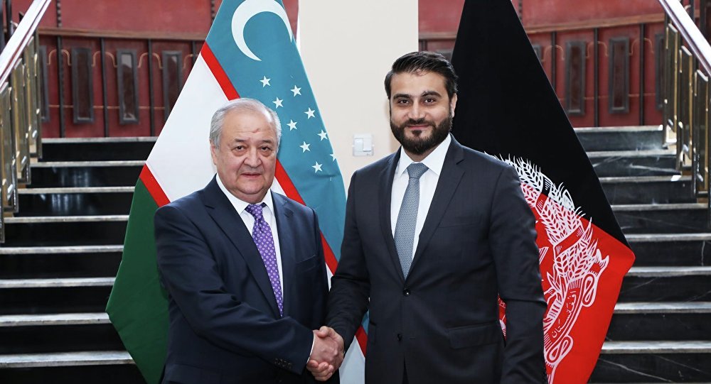 دیدار وزیر خارجه ازبکستان با مشاور امنیت ملی افغانستان