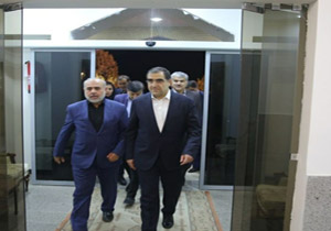 وزیر بهداشت وارد کرمانشاه شد