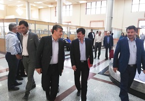 معاون وزیر ورزش وارد یزد شد