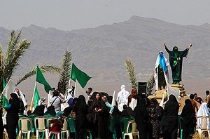 بازسازی بزرگ واقعه غدیر با حضور ۱۲۰هنرمند در شهرستان شازند