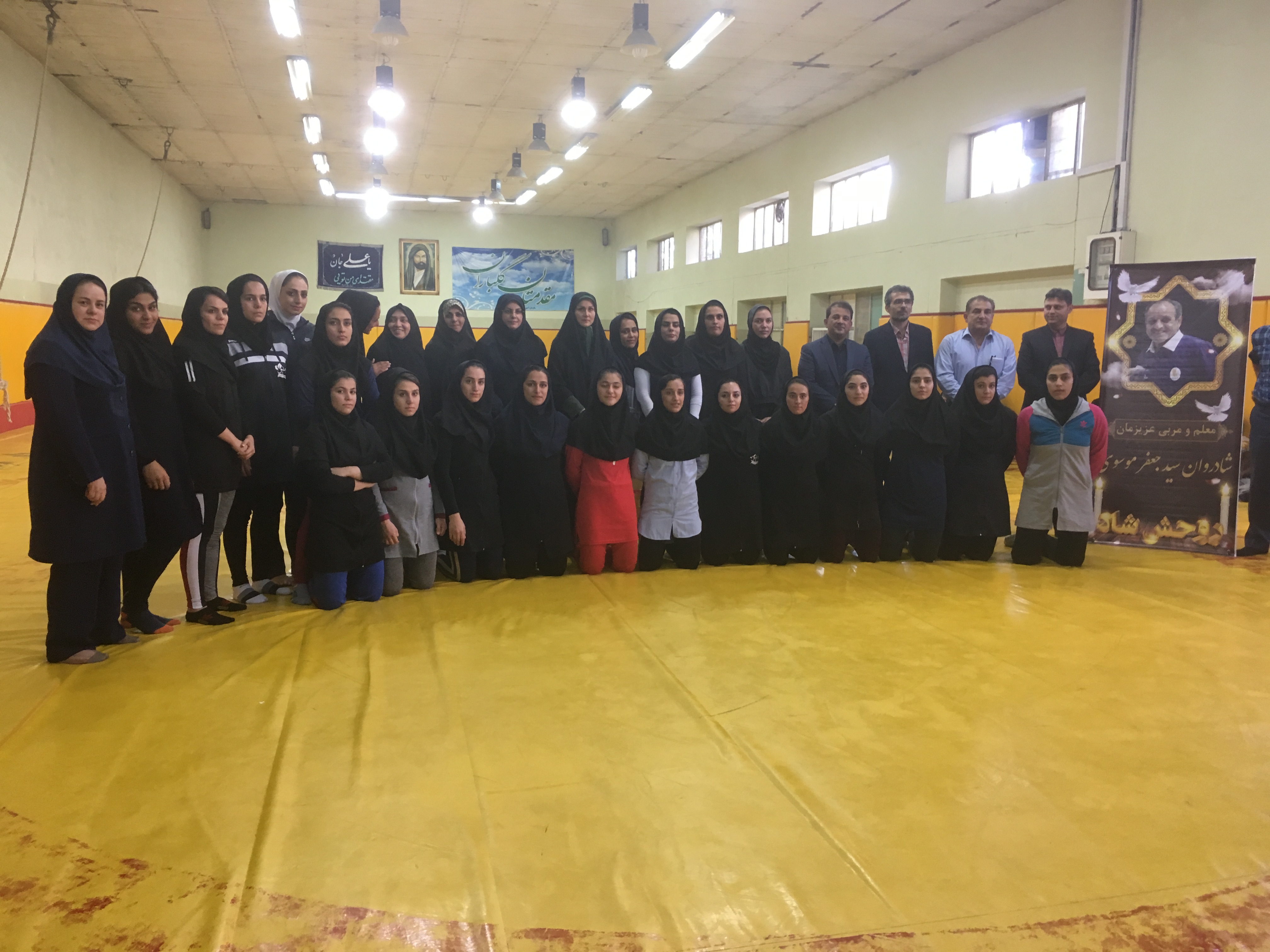 اردو تیم ملی کشتی بانوان درمشهد برگزارمی شود