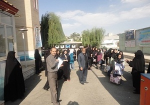 حضور دانش آموزان دختر دزفولی در اردوی علوی