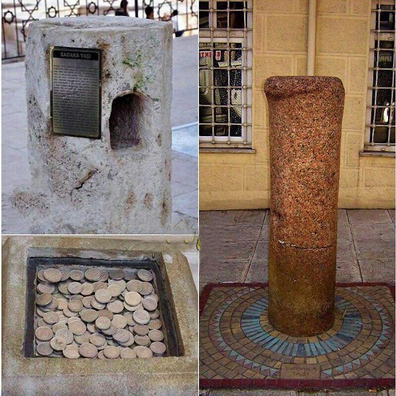 شکل قدیمی صندوق صدقات +عکس