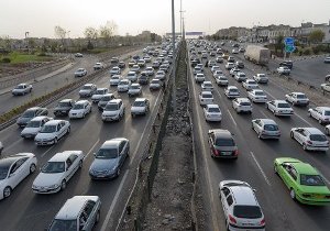 ترافیک پرحجم در محور‌های ورودی گیلان