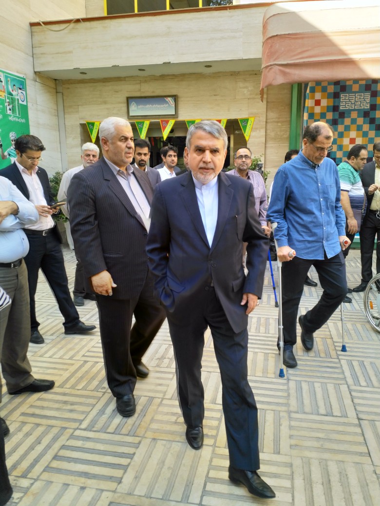 بازدید رئیس مجلس شورای اسلامی از اردوی تیم های ملی جانبازان و معلولان بازدید رئیس مجلس شورای اسلامی از اردوی تیم های ملی جانبازان و معلولان