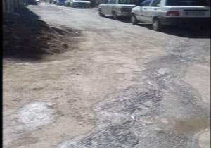 گلایه شهروندان الیگودرز از وضعیت نامناسب معابر + فیلم