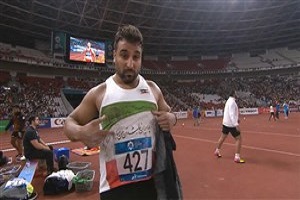 مدال طلا احسان حدادی در پرتاب دیسک جاکارتا + فیلم