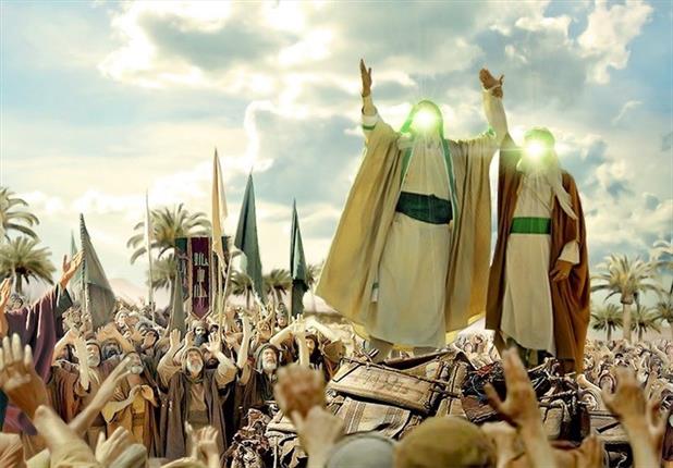 بازسازی واقعه غدیر در نقاط مختلف استان بوشهر