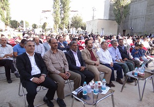 برگزاری جشن عید غدیر خم در پارک پردیس ابهر + فیلم
