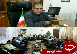 برگزاری جلسه هماهنگی و برنامه ریزی سفر استاندار خوزستان به شادگان