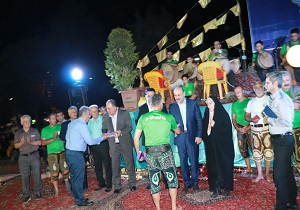 همایش ورزش پهلوانی در قزوین