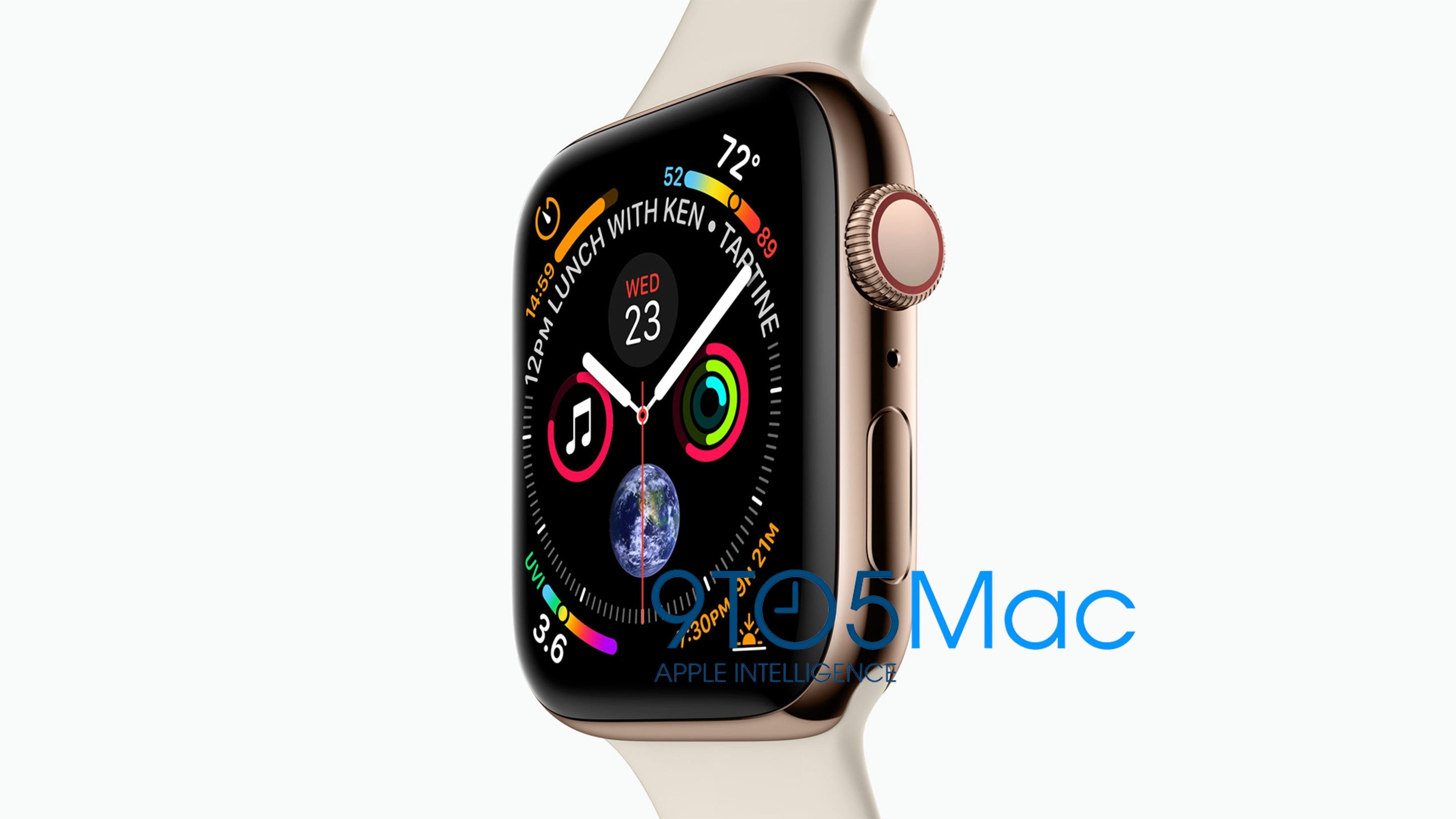 طراحی ظاهری ساعت هوشمند Apple Watch 4 مشخص شد +تصویر