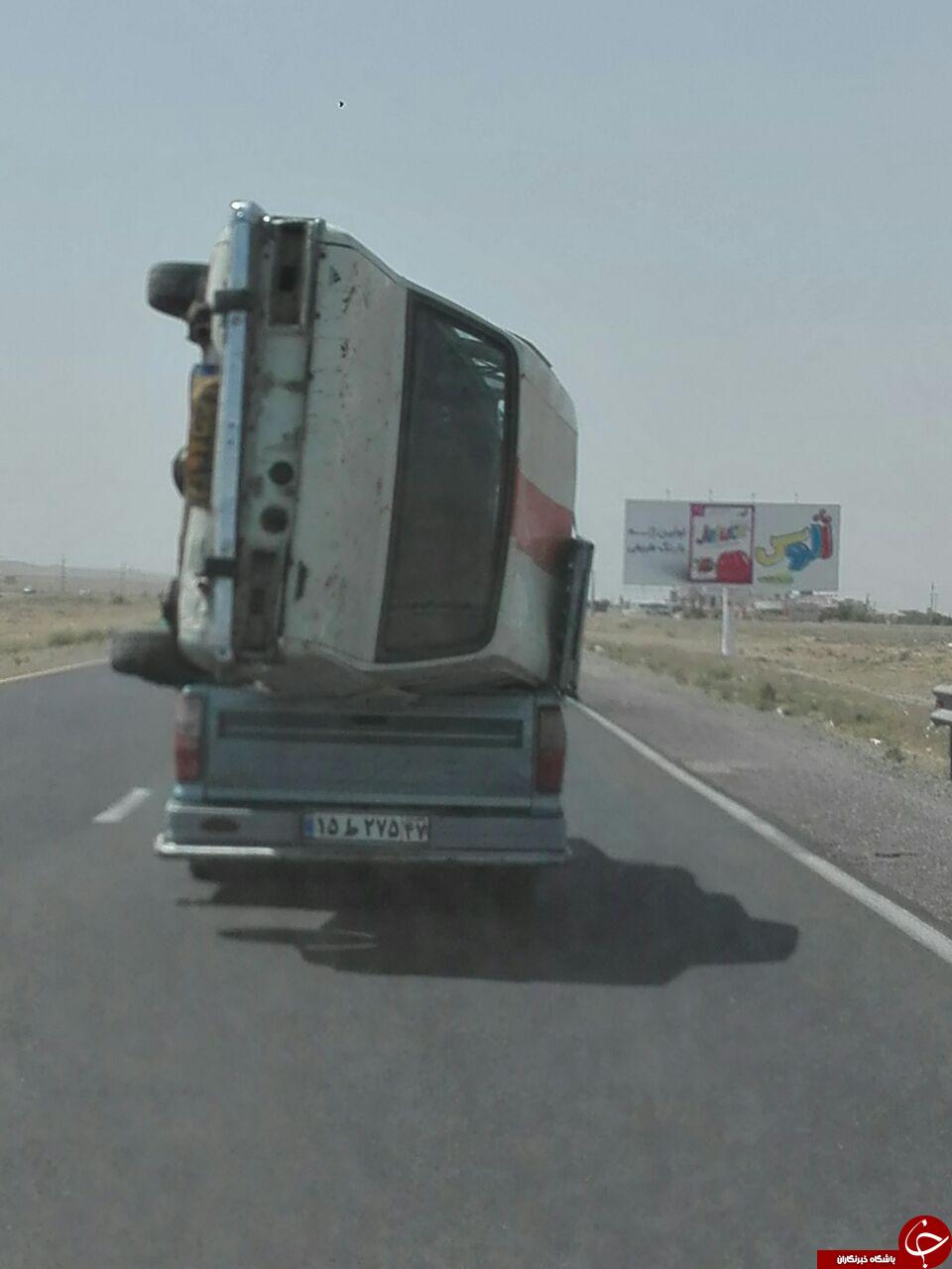 وقتی پژو بار نیسان شد!! + عکس