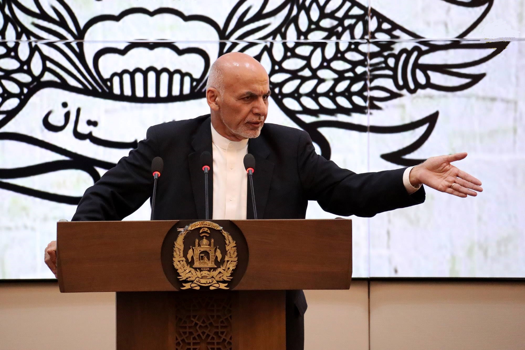 اشرف غنی: استفاده از سیستم&nbsp;بایومتریک، گامی مهم برای شفافیت در پروسه انتخابات است