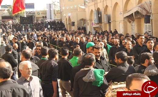 مراسم ۱۳ محرم در مسجد ملا اسماعیل یزد