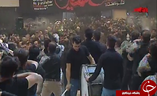 مراسم ۱۳ محرم در مسجد ملا اسماعیل یزد