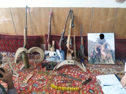 کشف  ۷ قبضه اسلحه و مهمات قاچاق درزاوه