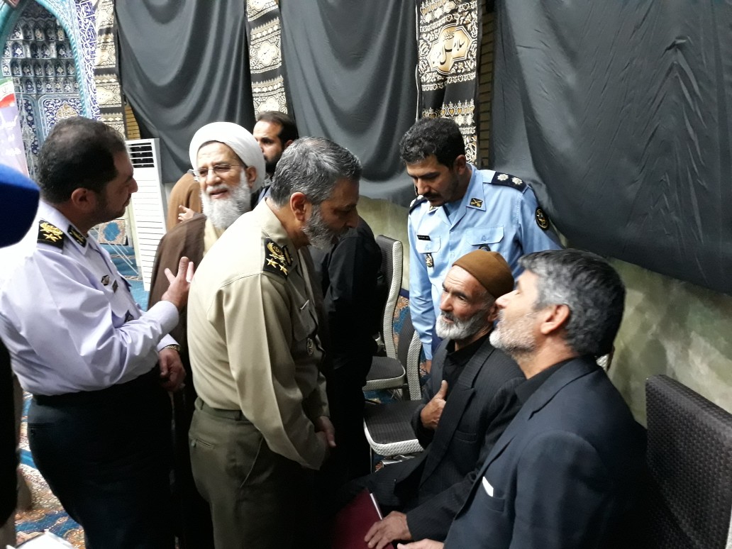 مراسم بزرگداشت شهدای ارتش در حادثه تروریستی اهواز برگزار شد
