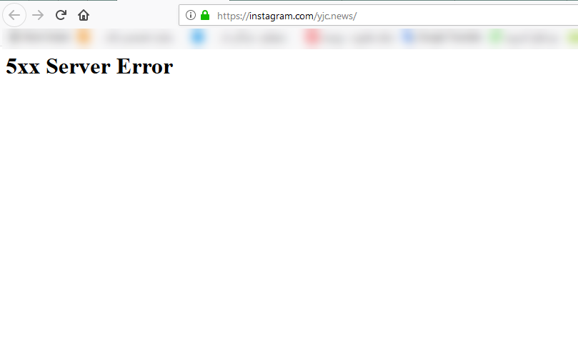 اینستاگرام از دسترس خارج شد