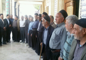سالمندان روستای بارده تجلیل شدند