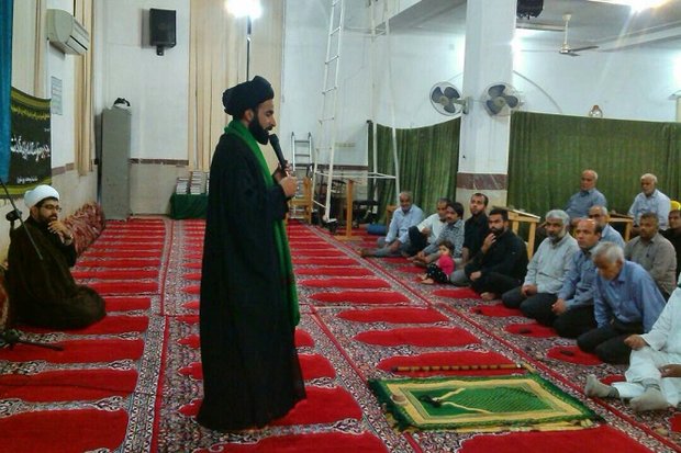 کاروان پیاده عاشوراییان چغادک به شهر بردخون رسیدند