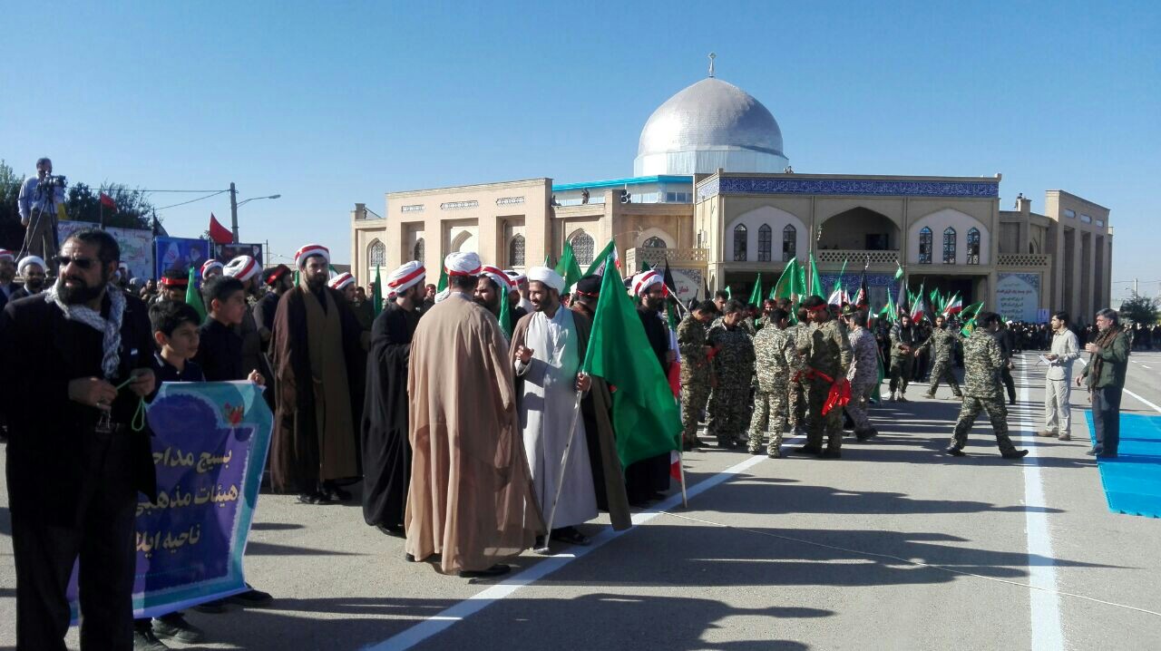 رزمایش اقتدار عاشورایی با حضور بسیجیان و سپاهیان در استان ایلام
