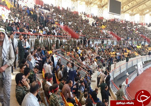 آغاز اجتماع بسیجیان خوزستان &nbsp;