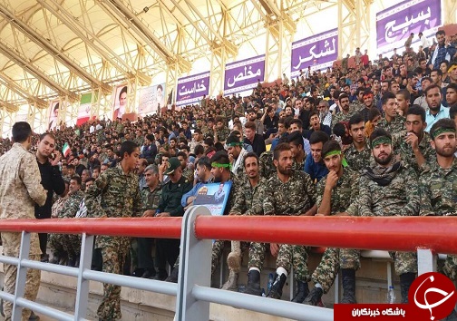 آغاز اجتماع بسیجیان خوزستان &nbsp;