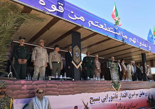 برگزاری همایش ۲۵۰۰۰ نفری بسیجیان سیستان و بلوچستان در زاهدان + عکس