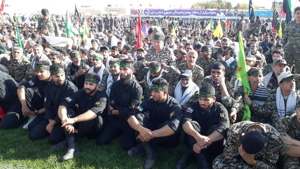 آغاز نمایش اقتدار عاشورایی بسیجیان در همدان