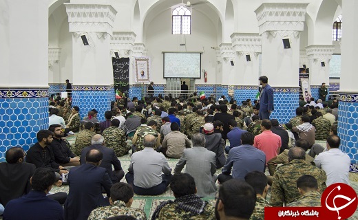 حماسه بزرگ بسیجیان سپاه محمد رسوا الله در مسجد ملااسماعیل یزد+تصویر